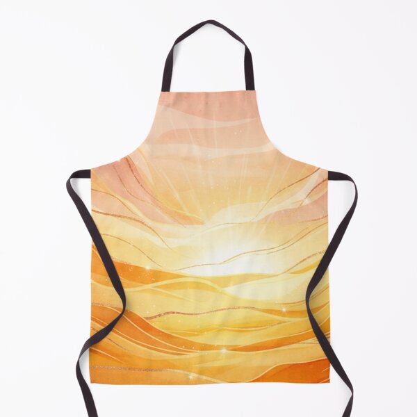 Item preview, Golden Hour Radiance | Abstract Boho Sunset & Waves designed and sold by MonaRose_Art.