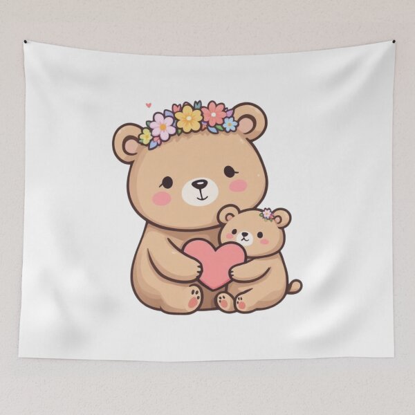 Item preview, Mama Bear and Mini Bear designed and sold by JNTCreator.