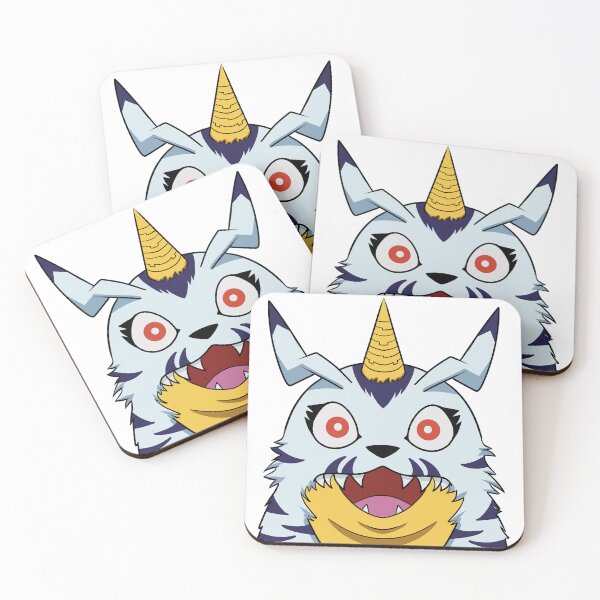 Item preview, Surprised unicorn (Gabumon) designed and sold by KipKipy.