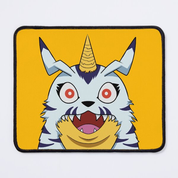 Item preview, Surprised unicorn (Gabumon) designed and sold by KipKipy.