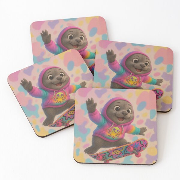 Item preview, Skater Grey Seal designed and sold by Sillytoe.