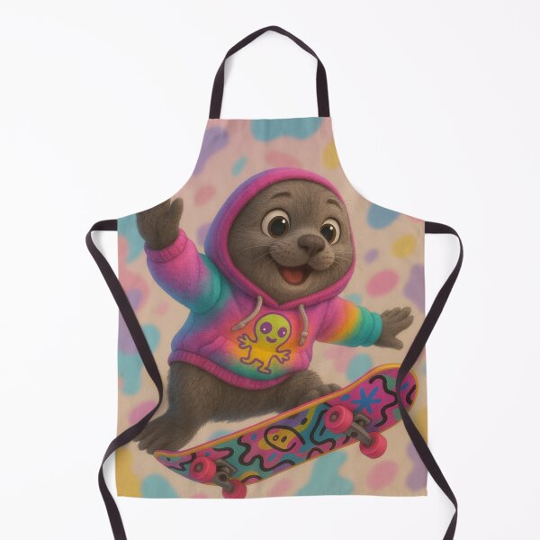 Item preview, Skater Grey Seal designed and sold by Sillytoe.