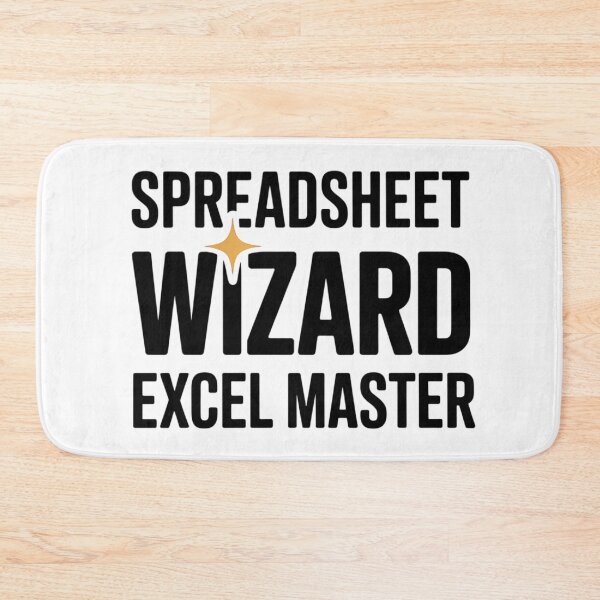 Item preview, Spreadsheet Wizard Excel Master Accounting Life Funny Office Typography Humor designed and sold by GiftsForge.