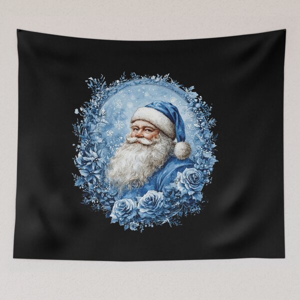 Item preview, Blue Winter Santa designed and sold by Liededrom..