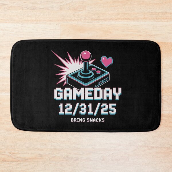 Item preview, Gameday 12 31 25 Retro Joystick Pixel Heart Design designed and sold by SplashTastic.