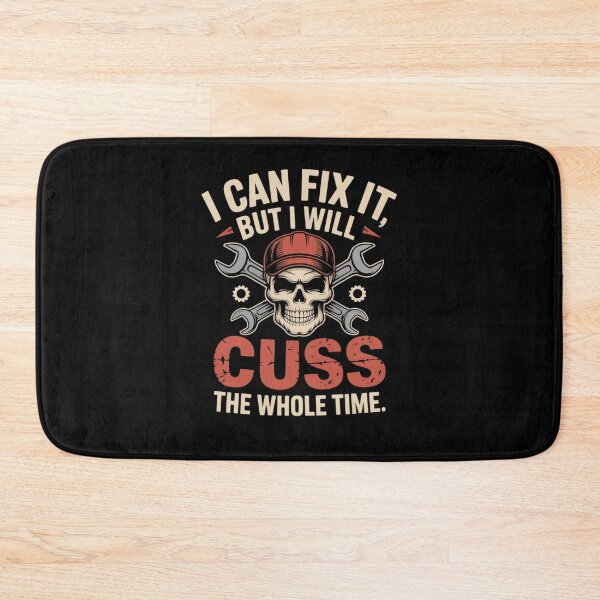 Item preview, I Can Fix It But I Will Cuss The Whole Time designed and sold by Mateusz Majcherek.