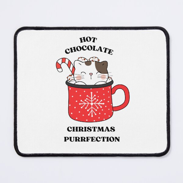 Item preview, Cute Christmas Cat Hot Chocolate designed and sold by ancaisaicu.