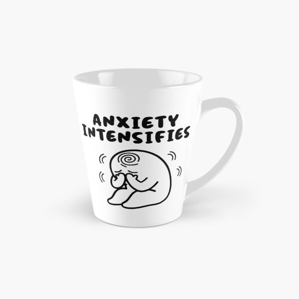 Item preview, Anxiety Intensifies designed and sold by CuteUnipoop.