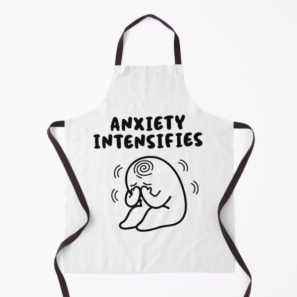 Item preview, Anxiety Intensifies designed and sold by CuteUnipoop.