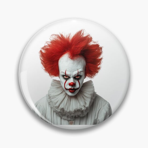 Item preview, Creepy Nightmare Clown – Evil Circus Horror Portrait for Halloween designed and sold by MED-AFDS.