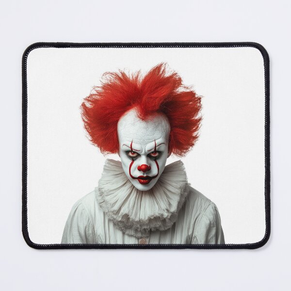 Item preview, Creepy Nightmare Clown – Evil Circus Horror Portrait for Halloween designed and sold by MED-AFDS.