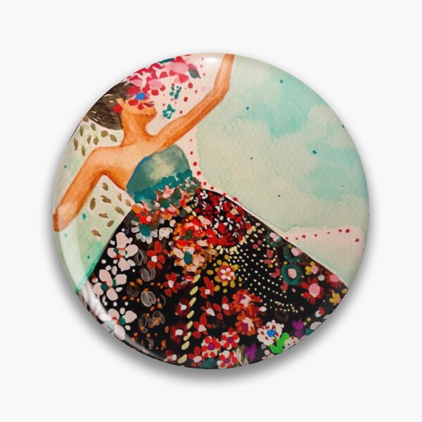 Item preview, Floral woman designed and sold by LeelaaArt.