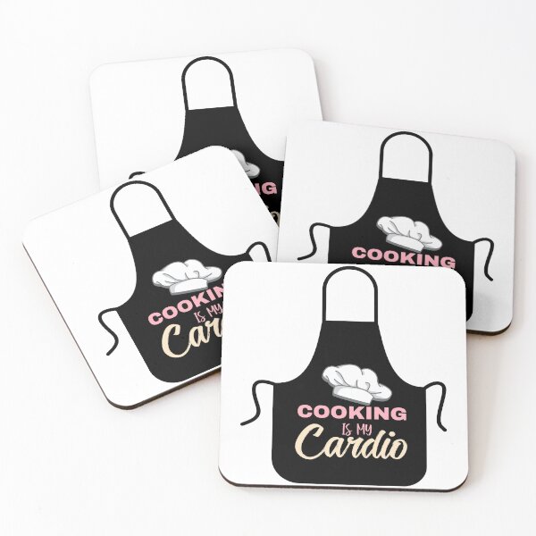 Item preview, Cooking Is My Cardio – Funny Chef & Kitchen Lover Design Idea designed and sold by karibov.