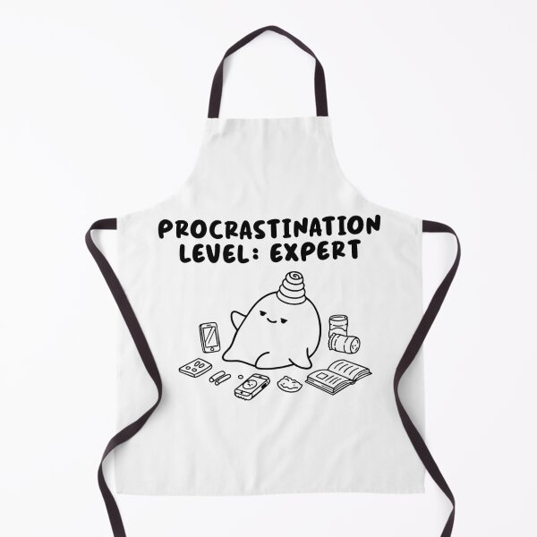 Item preview, Procrastination Level: Expert designed and sold by CuteUnipoop.