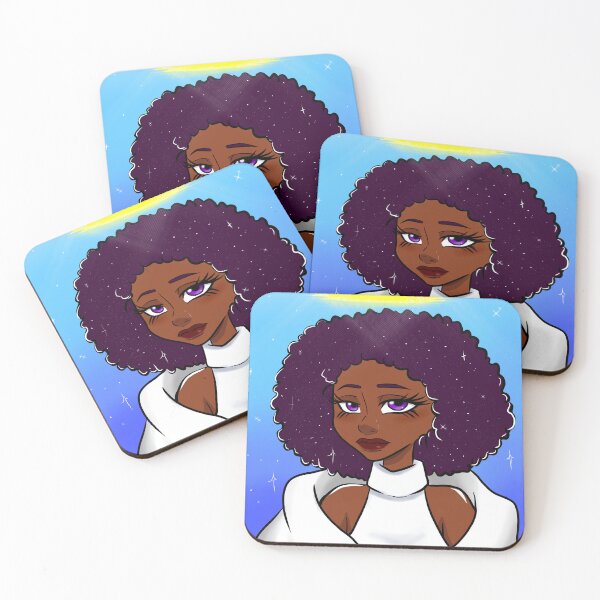Item preview, Afro Angel designed and sold by The Lia Prax Art.