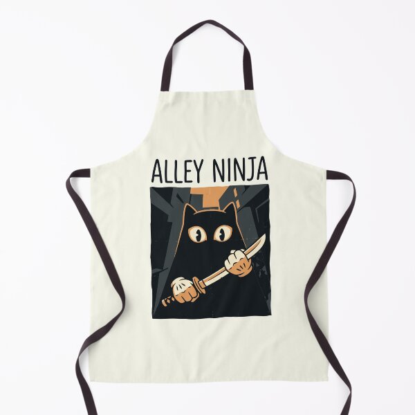 Item preview, Alley Ninja Cat Assassin designed and sold by livvestudio.