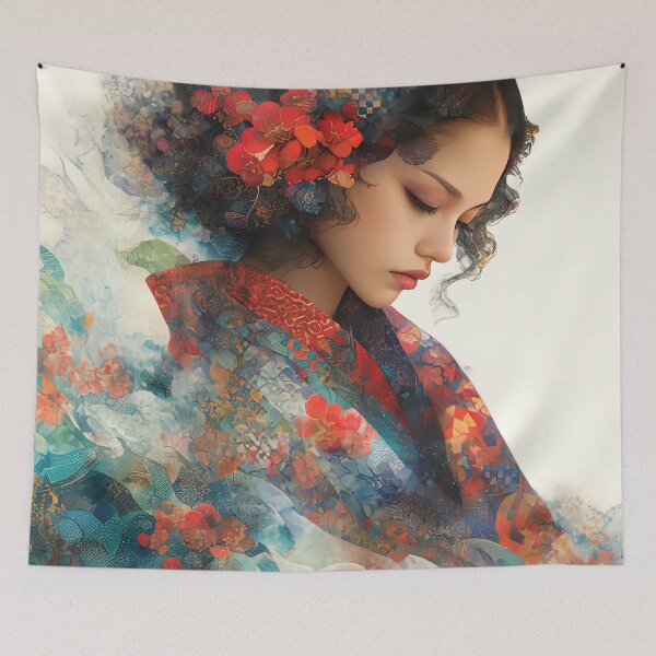 Item preview, Echoes of Silk and Spirit designed and sold by bloorose.