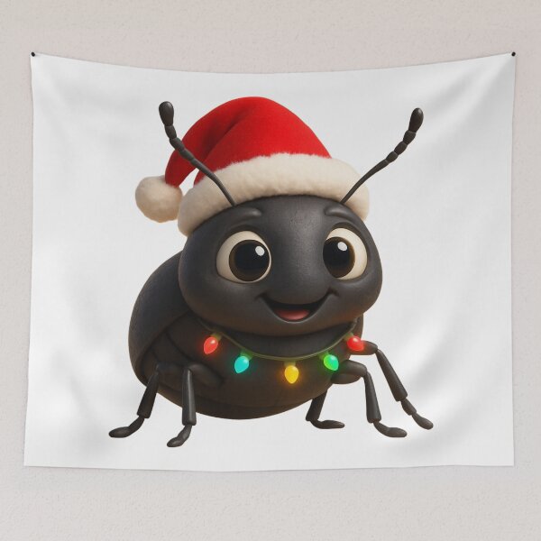Item preview, Christmas Darkling Beetle designed and sold by Sillytoe.