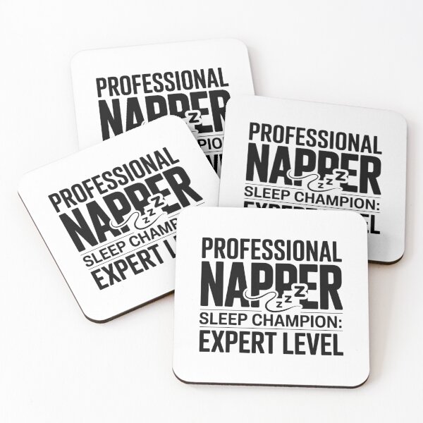 Item preview,  Professional Napper Sleep Champion Expert Level Funny Tired Humor Typography designed and sold by GiftsForge.