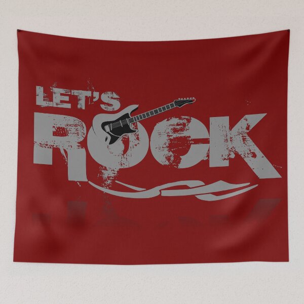 Item preview, LET'S ROCK  GREY designed and sold by studioabstract.