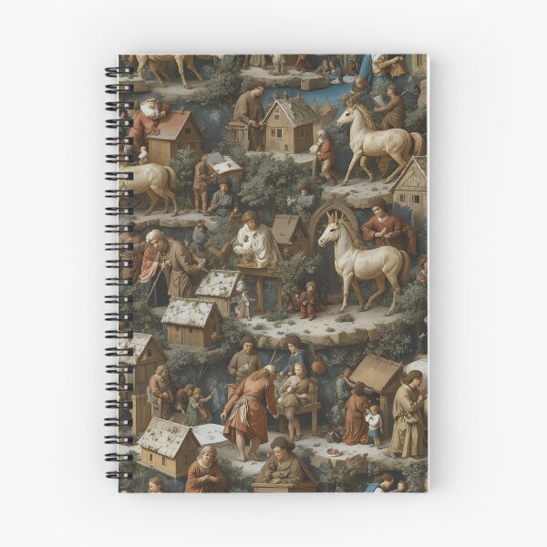 Item preview, Seamless Christmas Pattern •  Vintage Art • Old Master Holiday Printable • Renaissance Scene Digital Paper designed and sold by Amplify-n-Co.