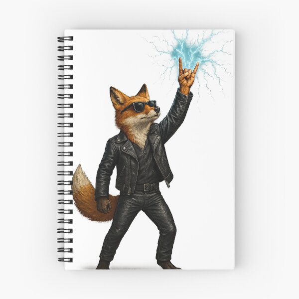 Item preview, Power Surge Fox with Lightning Rock Gesture designed and sold by Daagath.