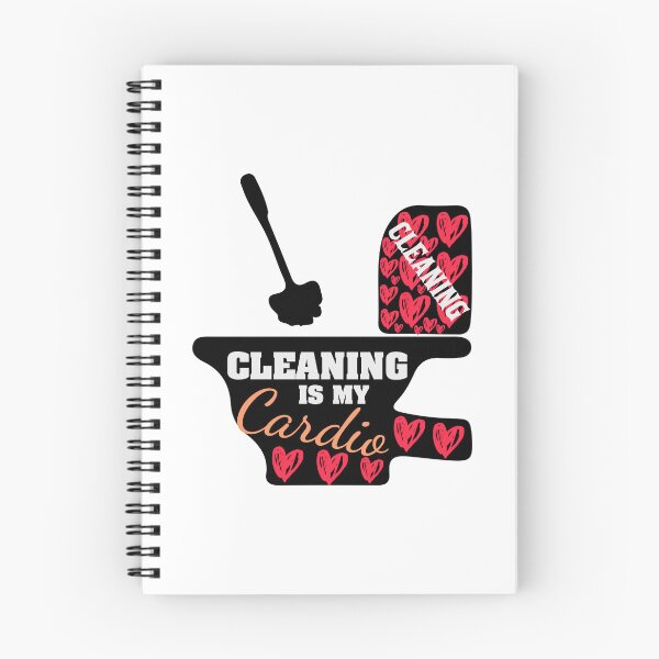 Item preview, Cleaning Is My Cardio Funny Sarcastic Clean Freak Housewife Gift Idea designed and sold by karibov.