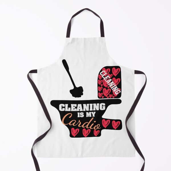 Item preview, Cleaning Is My Cardio Funny Sarcastic Clean Freak Housewife Gift Idea designed and sold by karibov.