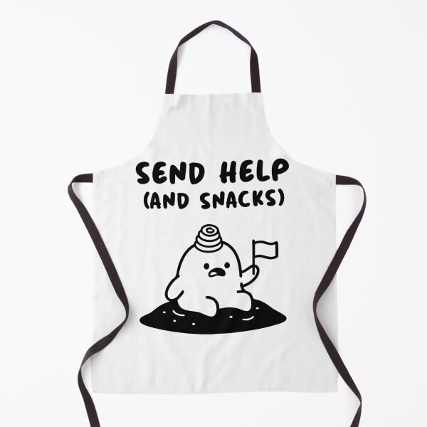 Item preview, Send Help and Snacks! designed and sold by CuteUnipoop.