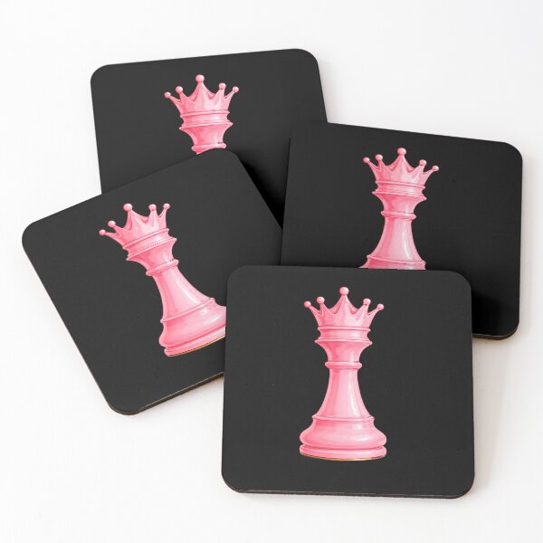 Item preview, Pink Queen Chess Piece, Coquette Girly Princess Empowerment designed and sold by MarenandCo.