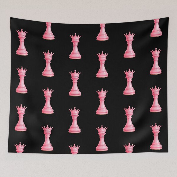 Item preview, Pink Queen Chess Piece, Coquette Girly Princess Empowerment designed and sold by MarenandCo.