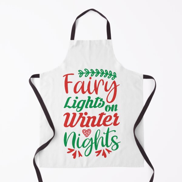 Item preview, Fairy Lights on Winter Nights - Cozy Holiday Magic Quote designed and sold by FuzionRaptor.