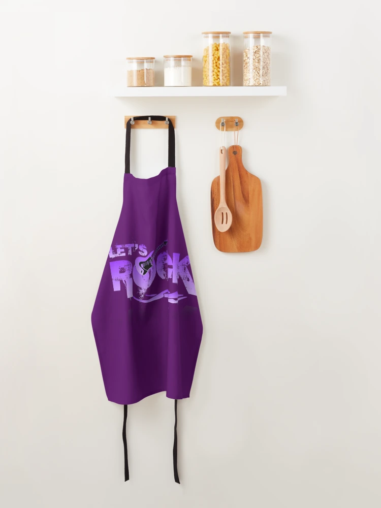 Thumbnail 4 of 6, Apron, LET'S ROCK P designed and sold by studioabstract.