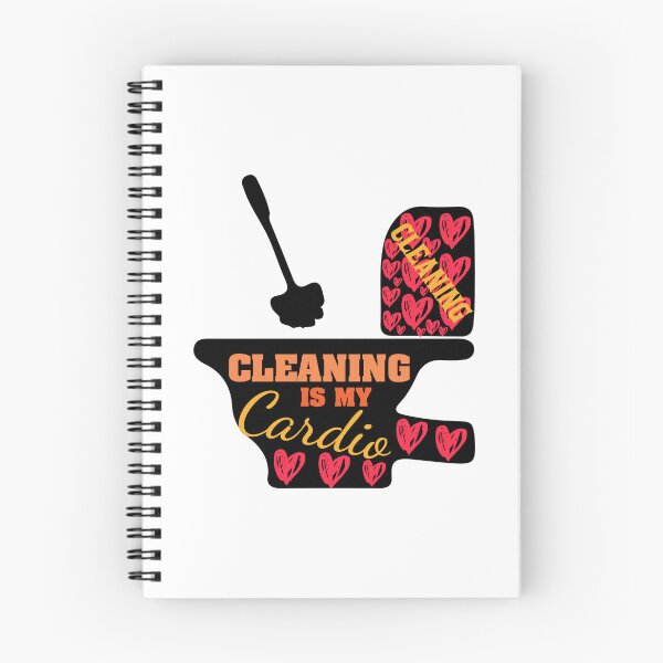 Item preview, Cleaning Is My Cardio – Clean House Lover & Funny Quote Design designed and sold by karibov.