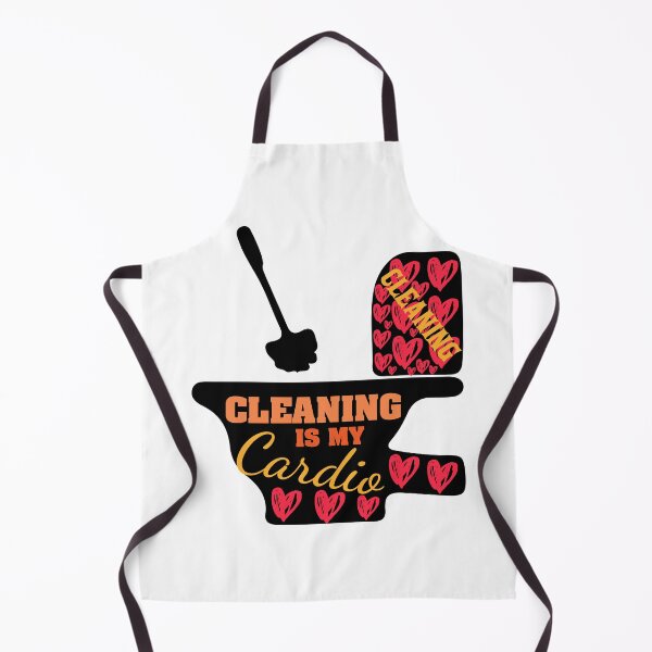 Item preview, Cleaning Is My Cardio – Clean House Lover & Funny Quote Design designed and sold by karibov.