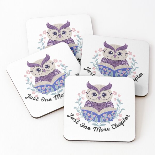 Item preview, Book Lover - Owl reading book - Reading designed and sold by NancyDzines.