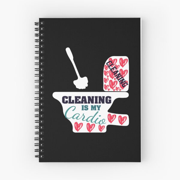 Item preview, Cleaning Is My Cardio – Funny Housekeeping Quote Gift for Clean Lovers, Family & Fitness Fans designed and sold by karibov.