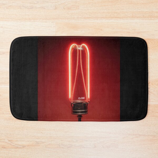 Item preview, Neon “CLOSE” Sign Inside Light Bulb – Modern Red Glow Aesthetic designed and sold by Grafititee.
