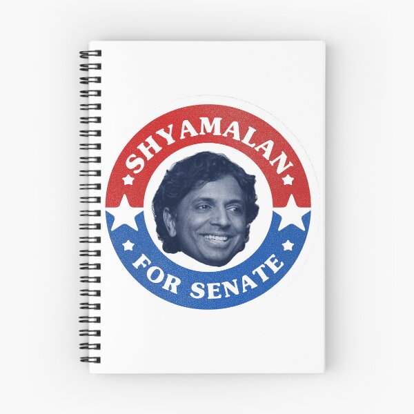 Item preview, M. Night Shyamalan for Senate - Vintage Election Button designed and sold by KORRASAMIQUEENS.