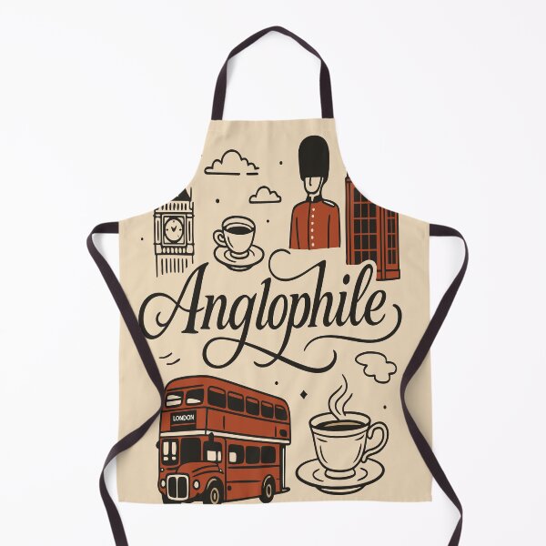Item preview, Anglophile London Icons - Vintage British Travel & Tea Lover Design designed and sold by MAGICKEY2024.
