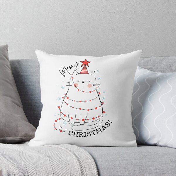 Item preview, Cute Meowy Christmas Cat Design designed and sold by ancaisaicu.