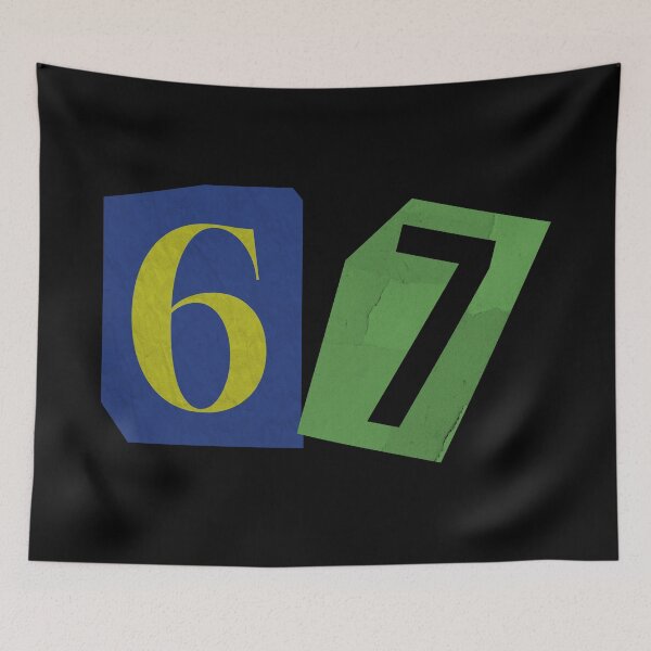 Item preview, Number 67 Meme designed and sold by LadyInEverGreen.