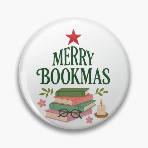 Item preview, Merry Bookmas designed and sold by The Cozy Cauldron.