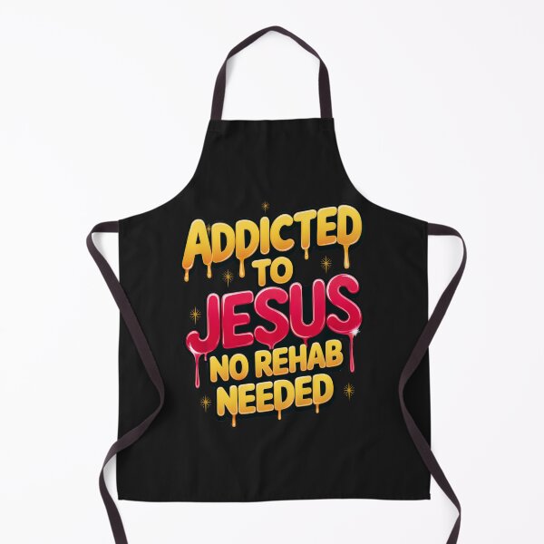 Item preview, Addicted to Jesus, No Rehab Needed: Bold Christian Faith Art designed and sold by elynne9.