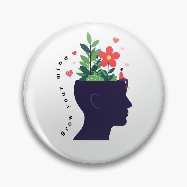Item preview, Grow your mind designed and sold by 4theloveofpearl.