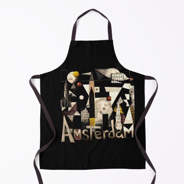 Item preview, Amsterdam Minimalist Contemporary Art Print – Modern Cityscape Wall Decor designed and sold by OzzFrequency.