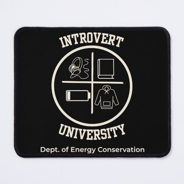 Item preview, Introvert University – Dept. of Energy Conservation Shirt designed and sold by AdamIntrovert.