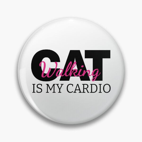 Item preview, Cat Walking Is My Cardio – Pet Cats & Kitten Lover Gift Idea designed and sold by karibov.