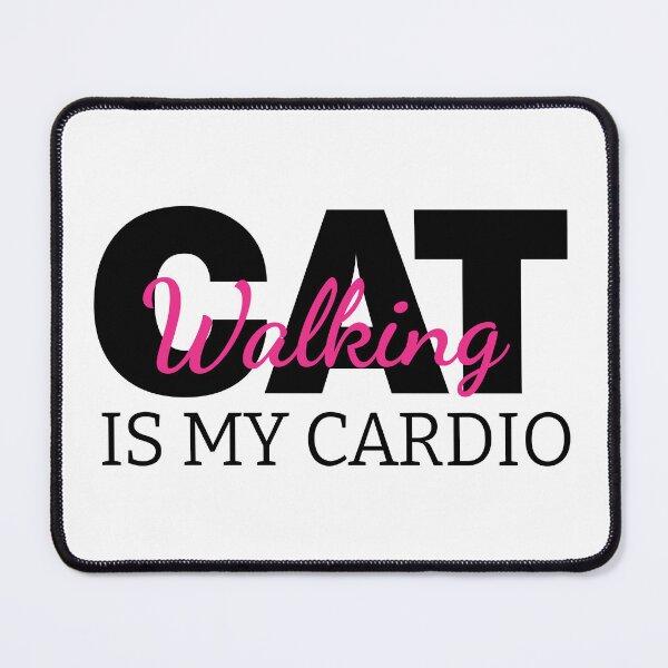 Item preview, Cat Walking Is My Cardio – Pet Cats & Kitten Lover Gift Idea designed and sold by karibov.
