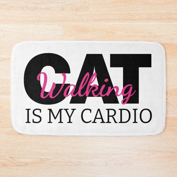 Item preview, Cat Walking Is My Cardio – Pet Cats & Kitten Lover Gift Idea designed and sold by karibov.